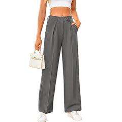 Stride & Chic Wide-Leg Pants