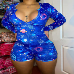 Large size home one-piece pajamas