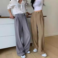 Stride & Chic Wide-Leg Pants