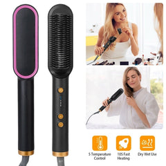 She Glides Electric Hair Straightener