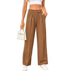 Stride & Chic Wide-Leg Pants