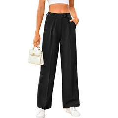 Stride & Chic Wide-Leg Pants