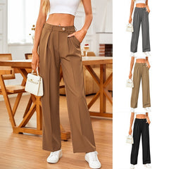 Stride & Chic Wide-Leg Pants