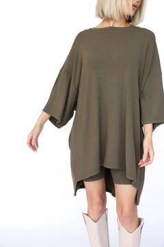 Sweet Me Oversized Shirt w/ Shorts set