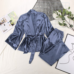 Sunday Morning Satin Sleepwear Set