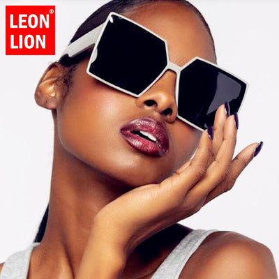 Leon Women's Square Sunglasses Oversized