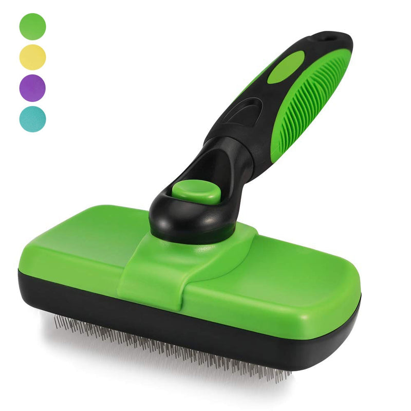 The Slicker Self Cleaning Dog Brush